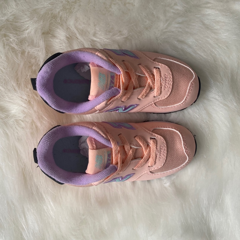 Toddler New Balance. Size 8. Peach color